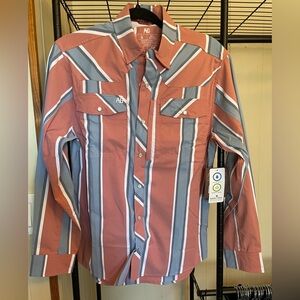 Ag Gear Mens Pearl Snap NWT - Size Small